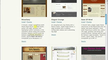 Using WordPress Chapter 7: Finding Themes