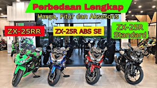 There are 3 variants of the ZX-25R, here are the complete differences!