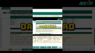 Quản lý 5-10 căn Airbnb trong 1 file Excel | BEUP Dashboard #Shorts