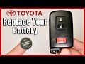 How To: Change Your Toyota Key Fob Remote Battery