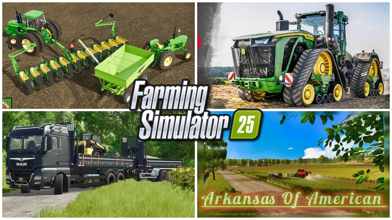 Farm Sim News - Parker Seed Auger, John Deere 9RX 830, & Update Patch Next Week? | Farm Sim 25