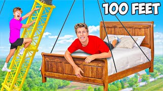 Overnight in the World's Most Dangerous Bed! by Ben Azelart 7,017,260 views 6 months ago 15 minutes