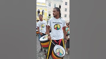 Thumbnail of Olodum faz ensaio para o Carnaval no Pelorinho em Salvador