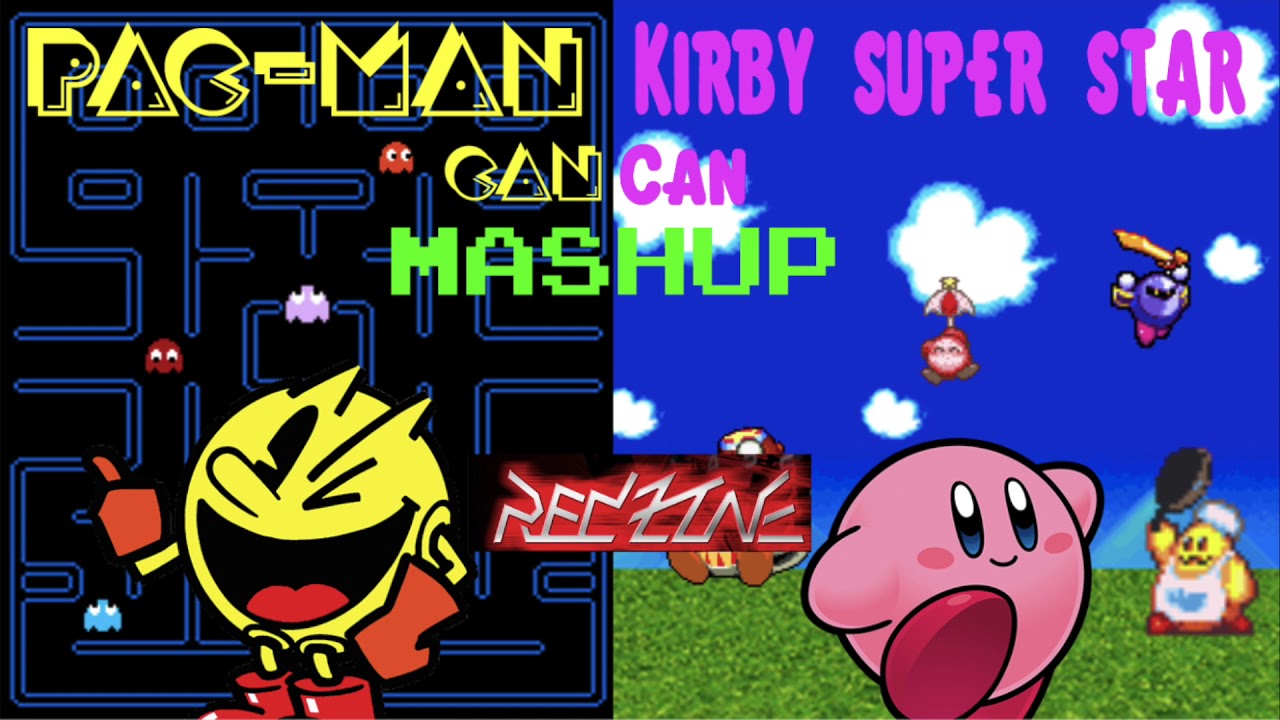Pac-Man & Kirby Can Can Mashup