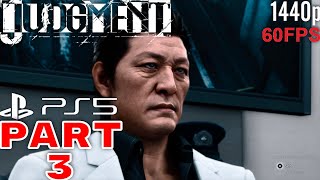 Judgment Gameplay Walkthrough Part 3 (PS5 1440p 60FPS) - No commentary