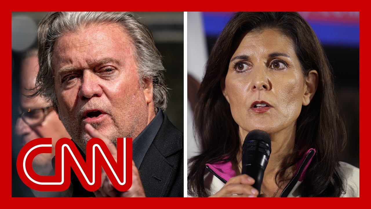 Hear what Steve Bannon said about Nikki Haley as Trump’s possible VP