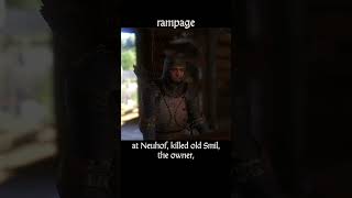 rampage — Kingdom Come : Deliverance dialogue scene