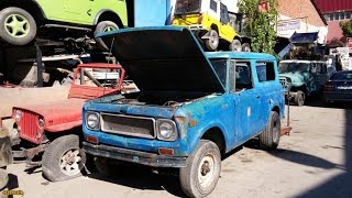 Restoration 1971 International Harvester Scout 800b