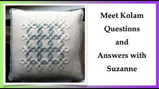 Kolam Pillow Questions and Answers