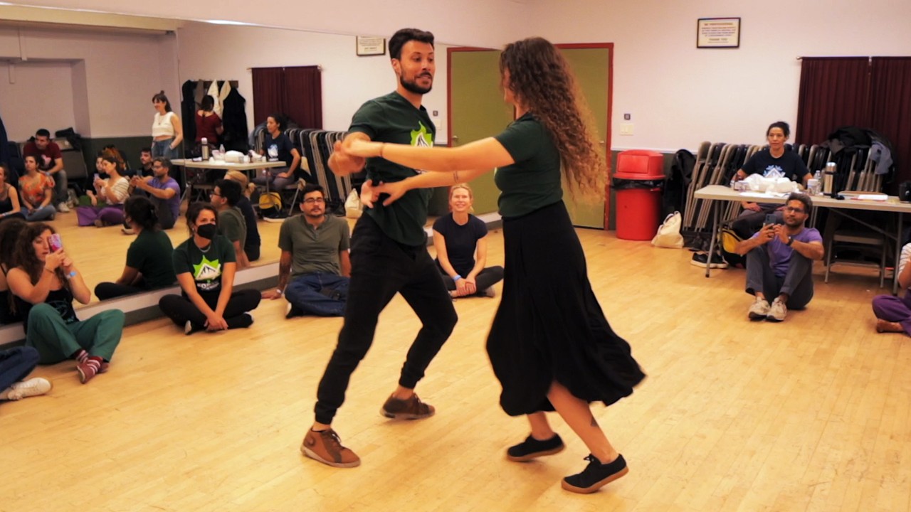 Forró Universitário: Ana Flávia & Lucas dance demonstration at the Forró New York Weekend Festival