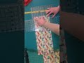 Making your first fabric cuts