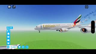 Emirates A380 crash landing