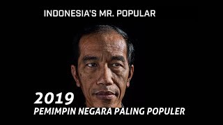 Presiden Jokowi Pemimpin Negara Paling Populer Dunia Versi GzeroMedia