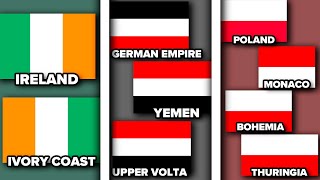 Advanced Flags Limbo (Ireland, German Empire, Mali, Netherlands, Poland)