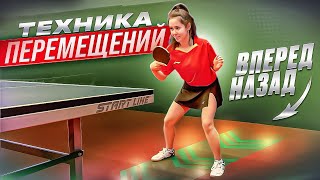 Техника перемещений вперед-назад. #tabletennis #footwork #sport screenshot 5