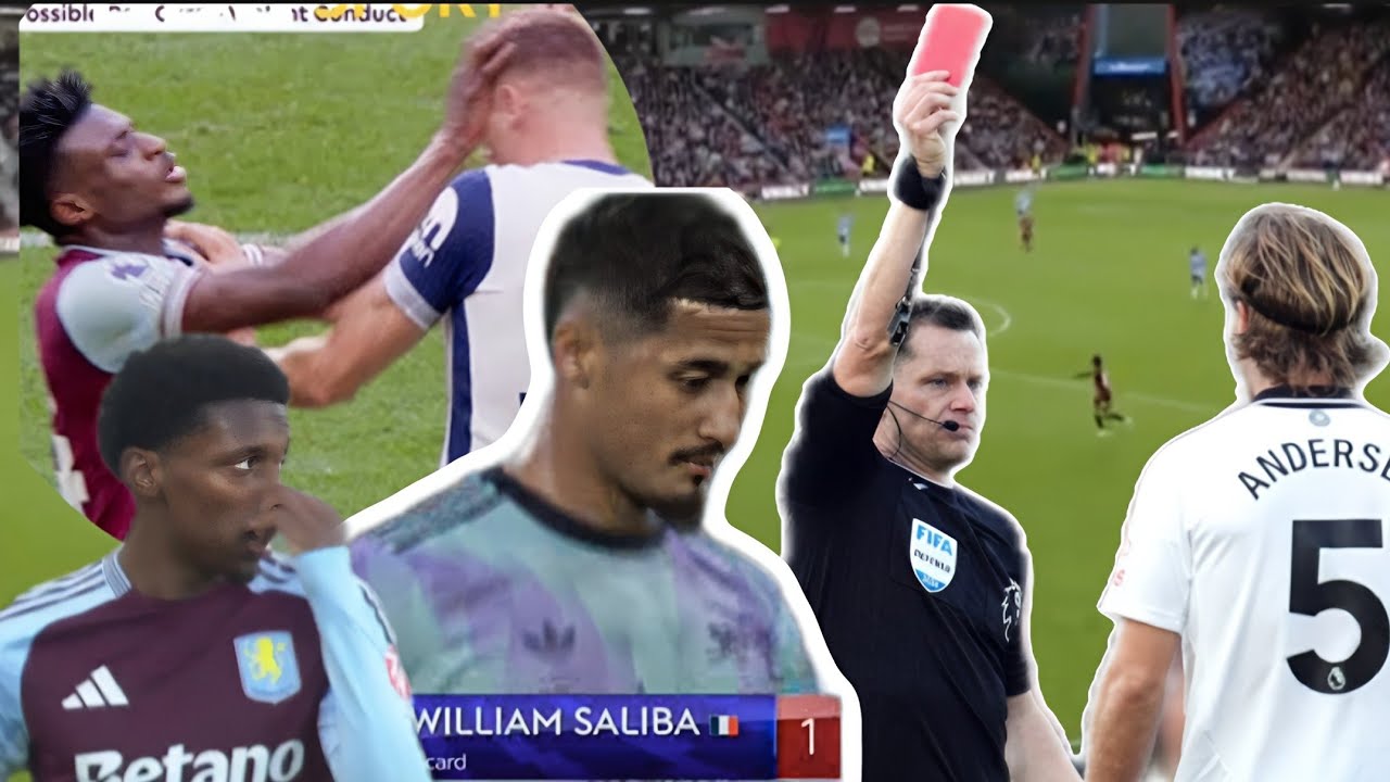 Top 5 CONTROVERSIAL VAR RED CARD DECISION WEEK 8 FIXTURES OF PREMIER ...