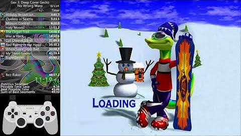 Gex 3: Deep Cover Gecko Any% No WW Speedrun in 45:22 [Former WR]