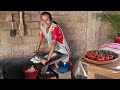 ASI SE MARTAJA EL NIXTAMAL EN EL METATE PARA HACER TORTILLAS | DOÑA LUPITA