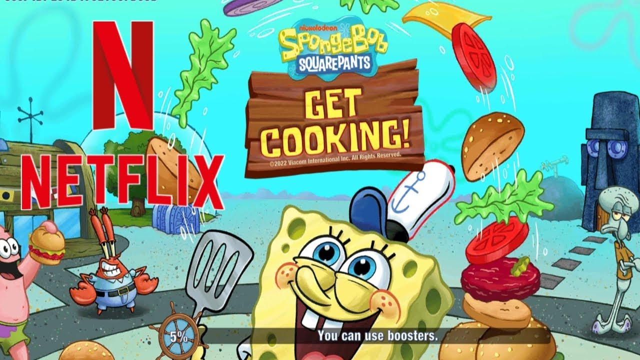 Spongebob Get Cooking Official Game Netflix YouTube