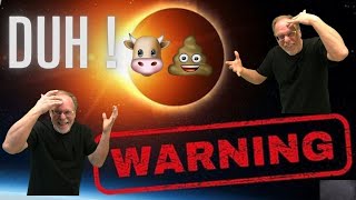 STOP ! BELIEVING THE BULL ON THE ECLIPSE (EXAMPLES WITH IN)🍌🌋⛔🚫☢️🔴