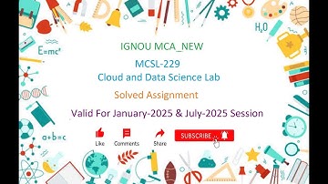 MCSL 229 SOLVED ASSIGNMENT | MCSL 229 IGNOU Solved Assignment Jan-2025 & July-2025 | MCA_NEW | IGNOU