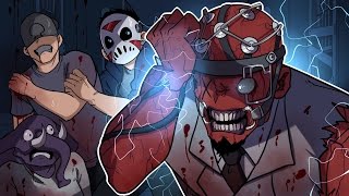 Dead by Daylight | NEW DOCTOR MONSTER = SHOCKING! (w/ H2O Delirious, Bryce, Ohm & Gorillaphent)