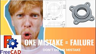You Think This Is Easy? Try Designing This in FreeCAD 0.01 mm Mistake = Machine Failure (FreeCAD )