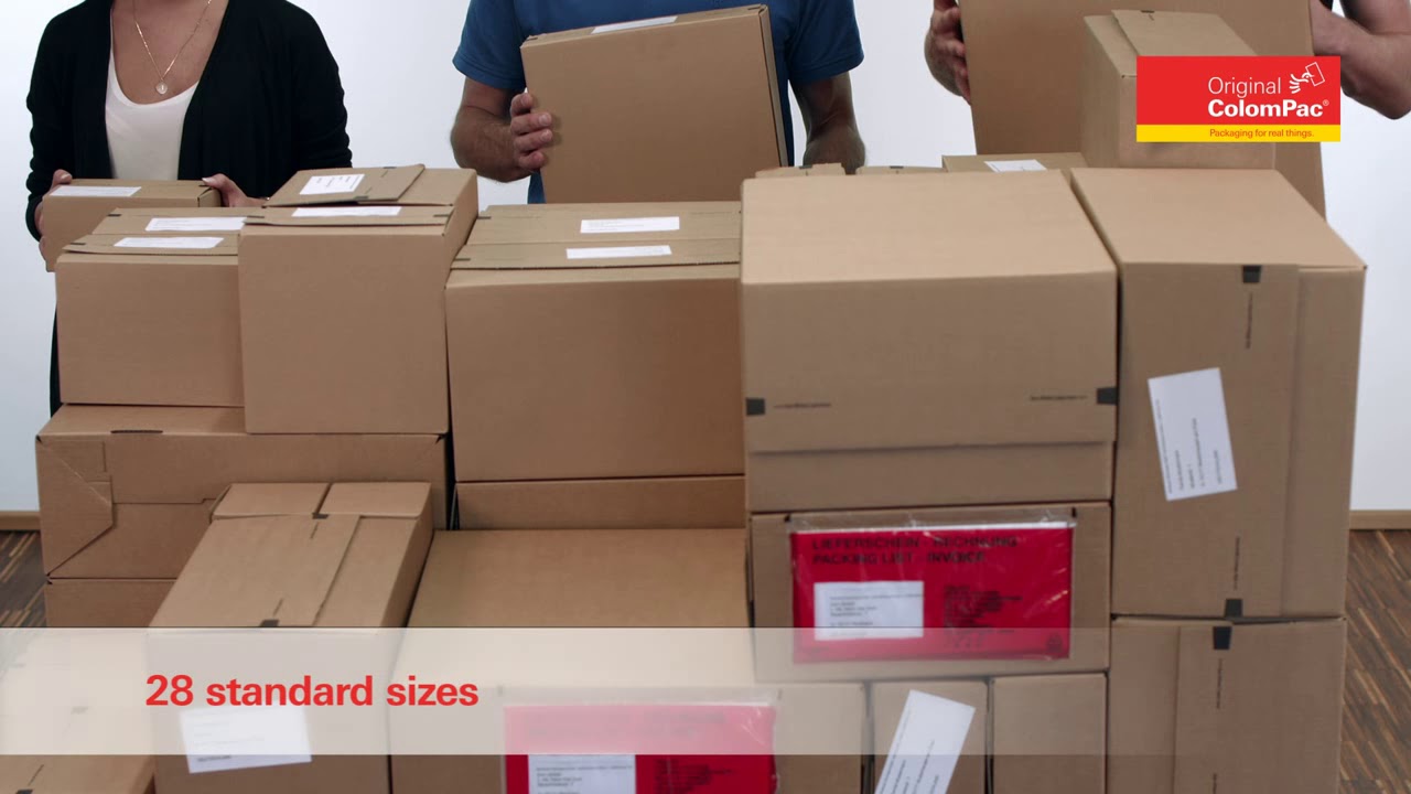 ColomPac CP154 sarjan pahvilaatikot