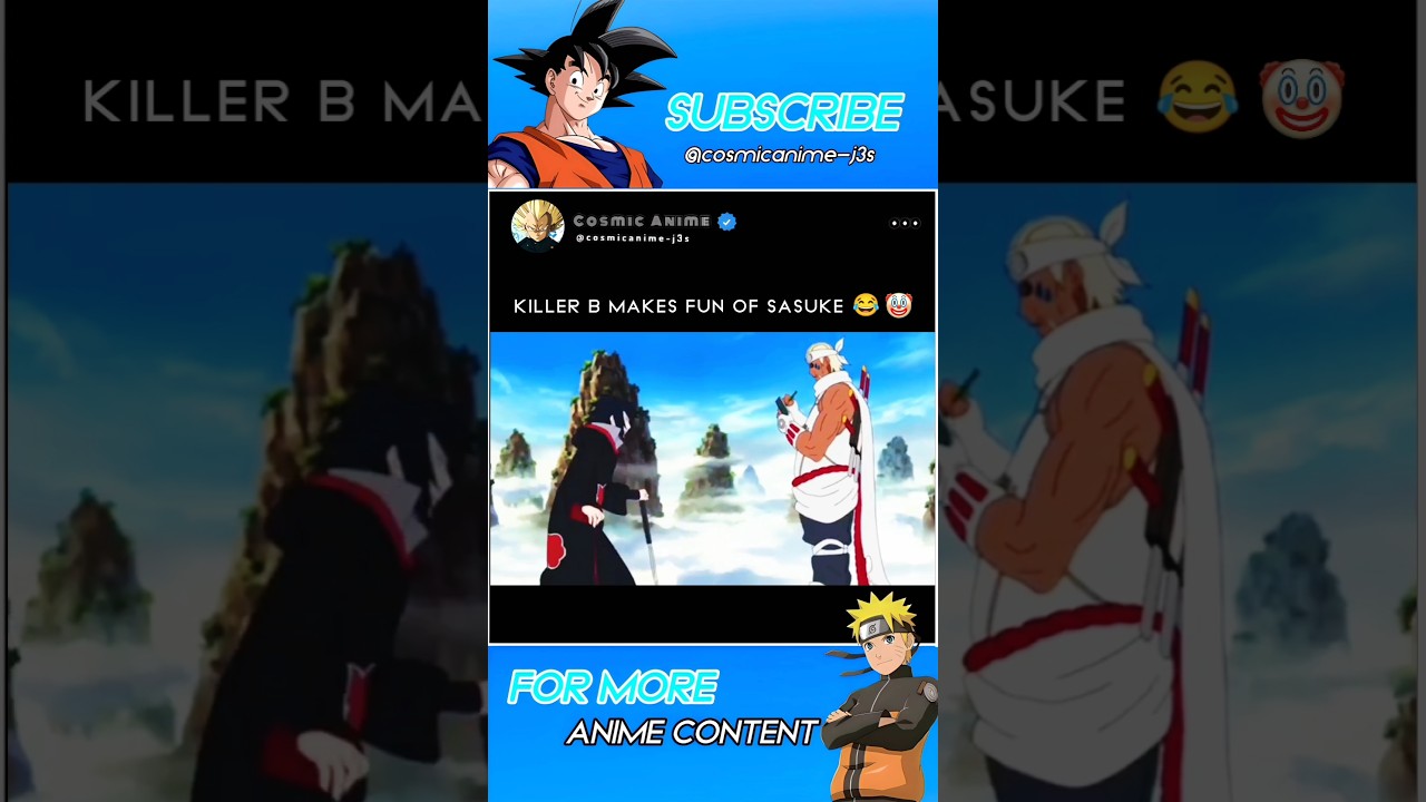 SASUKE vs KILLER Bee 🔥