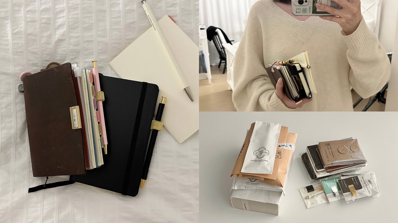2026 기록 준비 💬 문구 쇼핑 하울과 다이어리 셋업 (트래블러스노트, 미도리, 로이텀)