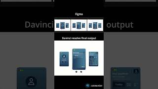 This is a card swipe UI animation design. Tools used Figma   DaVinci Resolve. | curomotion