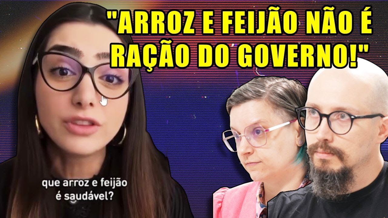 NUTRICIONISTA SE IRRITA COM FAKE NEWS DE ARROZ E FEIJÃO