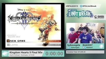Kingdom Hearts II Final Mix (Critical) by spikevegeta and Bizkit047 (RPG Limit Break 2015 Part 26)