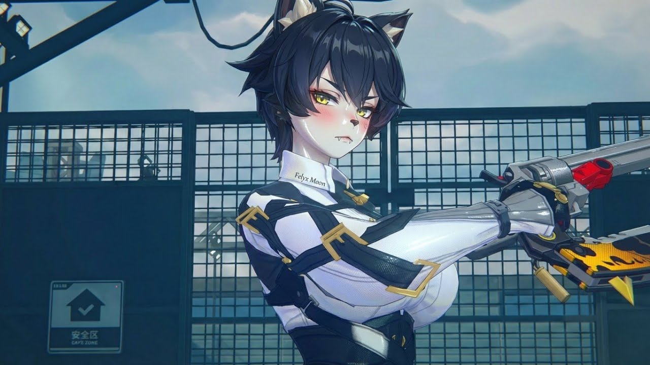 无禅区] Lycaon Transforms into a woman in ZZZ Leaks, 毛皮で覆われ