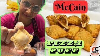 Frozen Pizza Puff स्पेशल तरीके से बने अनोखे पिज़्ज़ा पफ की रेसिपी जिसको आपने पहले कभी नही बनाया होगा 😊