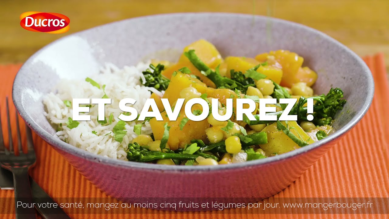 Recette du Curry de légumes - 15 A