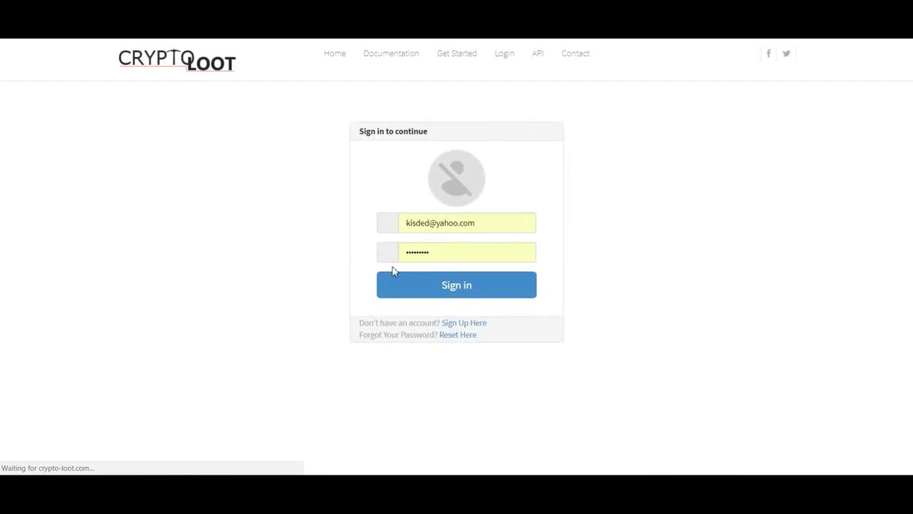 CryptoLoot Virtual Crypto Farm plugin for WordPress