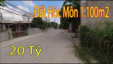 Đất Hóc Môn Xuân Thới Sơn 20 Tỷ | bán đất hóc môn