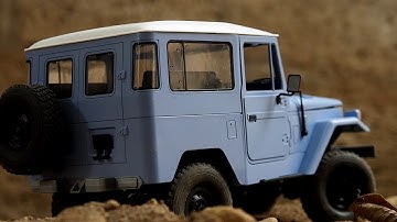 WPL C34km 4X4 OFFROAD TEST [ FJ 40]