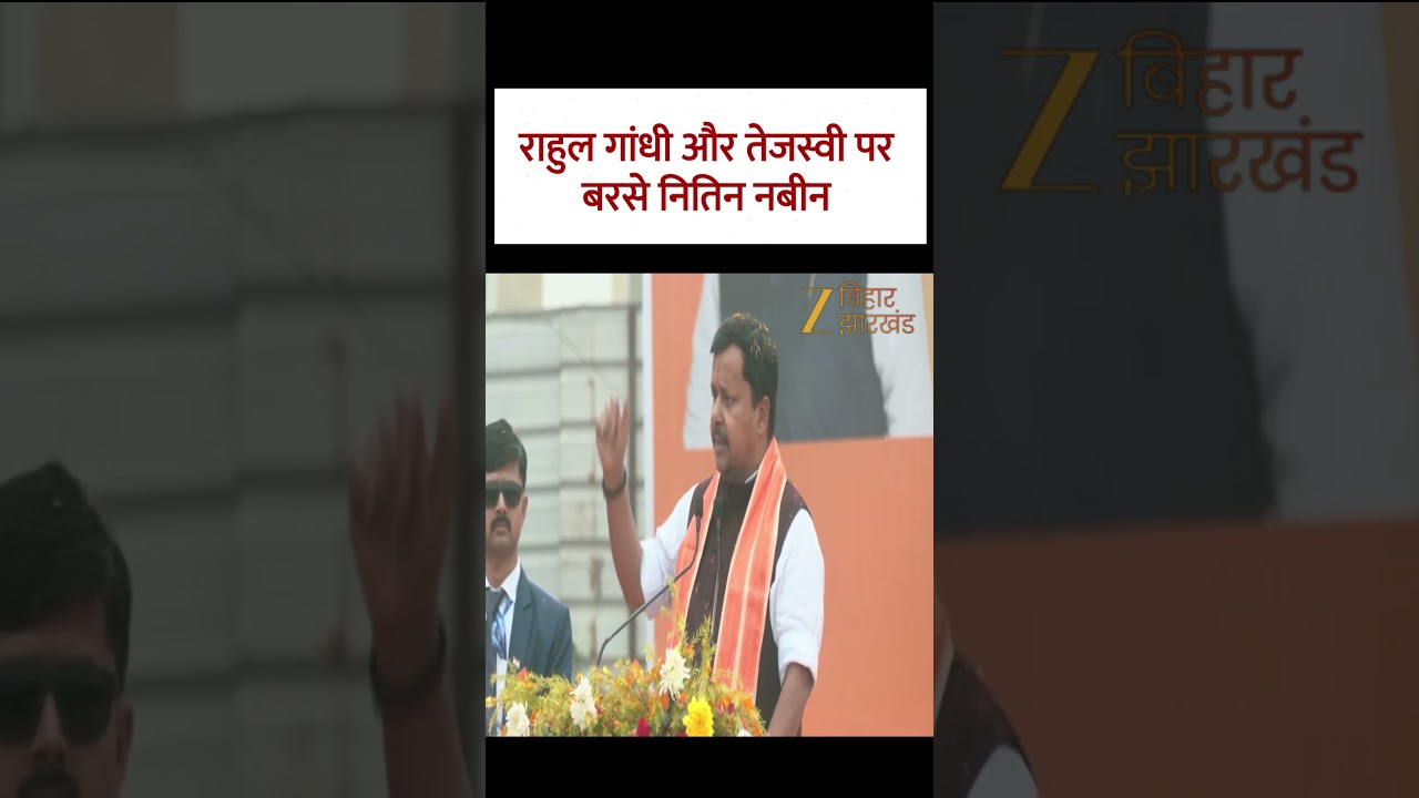 Nitin Nabin On Rahul Gandhi Tejashwi Yadav: 'बीजेपी में सब फुल टाइम'