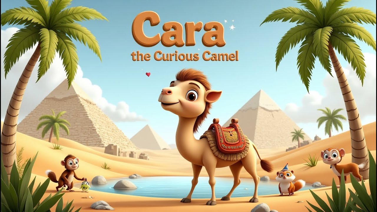 Cara the Curious Camel | Bedtime Kids Story | KidsLearn English story
