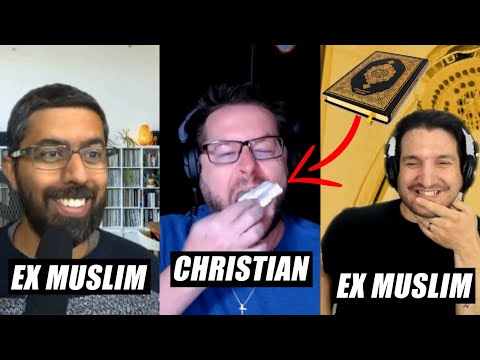 CHRISTIAN EATS QUR'AN & EX MUSLIMS LAUGH