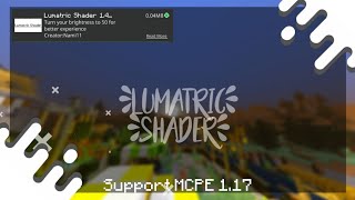 🍃SHADER LOW MCPE 1.17+ || LUMATRIC SHADER 🍃 screenshot 5