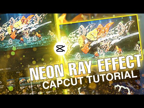 ADVANCED GLOWING/NEON RAYS/OUTLINE EFFECT LIKE AFTER EFFECTS | CAPCUT TUTORIAL AMV/EDIT
