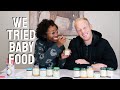 we tried baby food | Baby Food Challenge