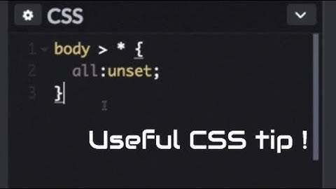 나중에 알면 후회한다. CSS 인생팁 