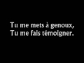 Bruno Mars - Locked out of heaven (texte en français)