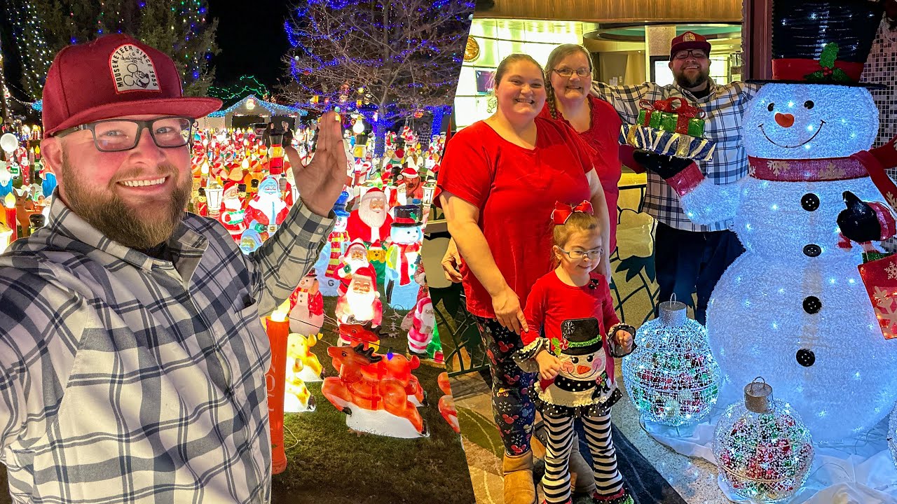 Christmas Eve With My Family Casino Trip & Peckville Christmas House