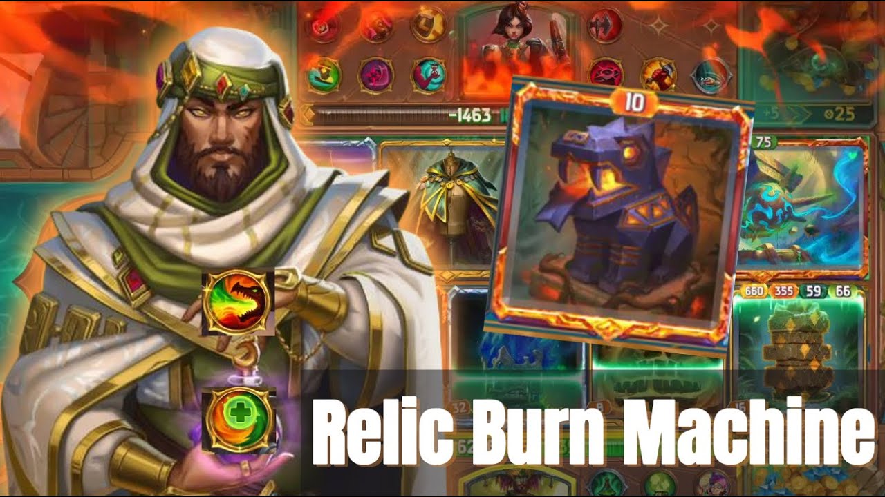 Relic Burn Machine – Blazehowl + Mak Full Melt (Bazaar Patch)