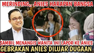 SHIVERS, THIS WOMAN CRIED REPORTING ANIES!! ANIES' IDEAS FOR CHANGE ARE INCREASINGLY NEEDED